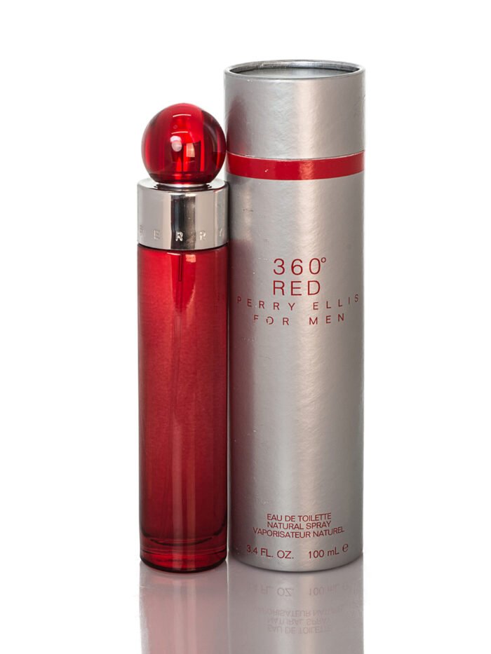 Set – Perry Ellis ‘360 Red’ For Men 100ml 4pc Gift Set