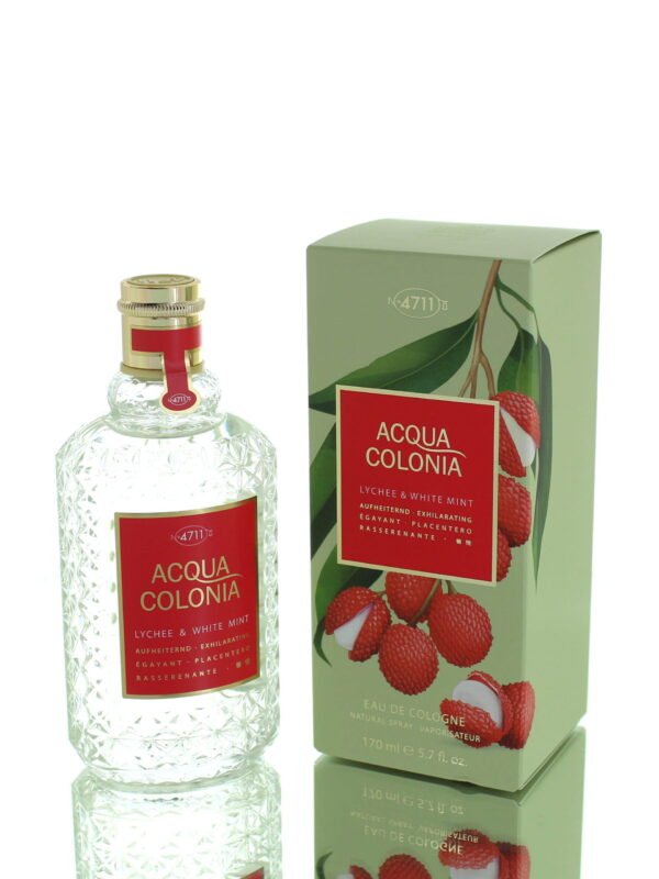 4711 Acqua Colonia Lychee and White Mint EDC M 170ml Boxed