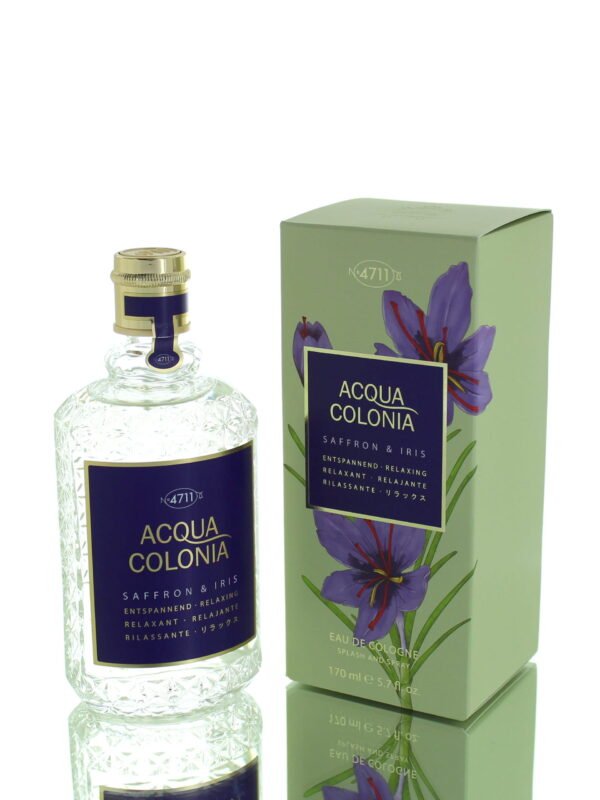 4711 Acqua Colonia Saffron and Iris EDC M 170ml Boxed