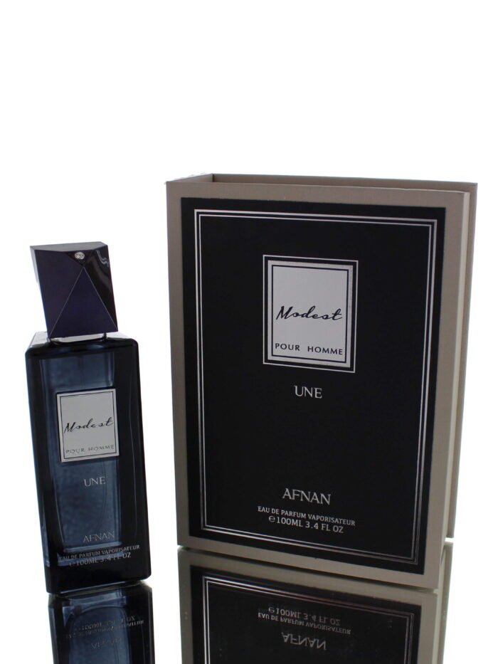 Afnan Modest Une Canada perfume bottle