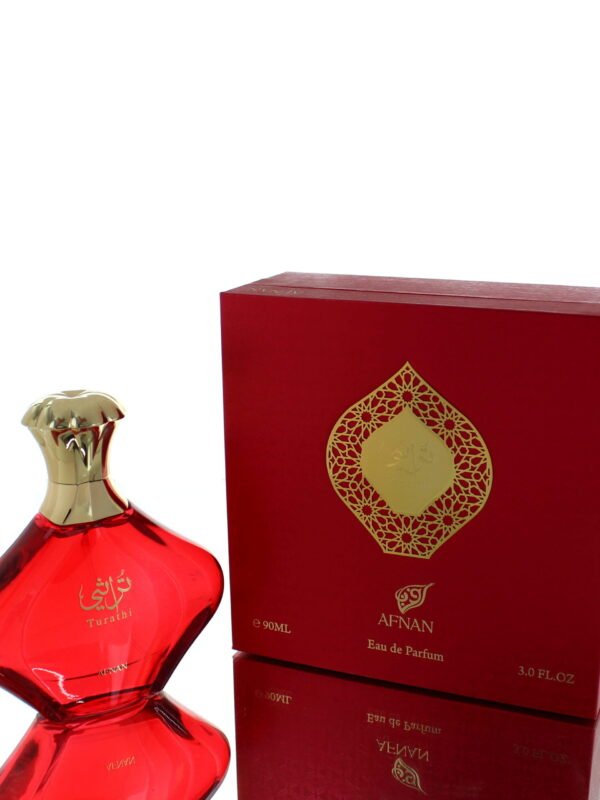 Afnan Turathi Red Canada perfume bottle