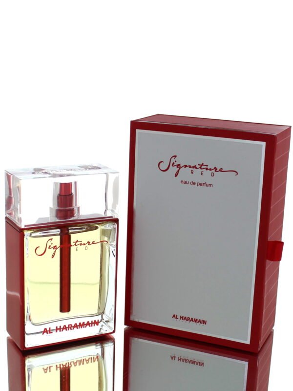 Al Haramain Signature Red Canada perfume bottle