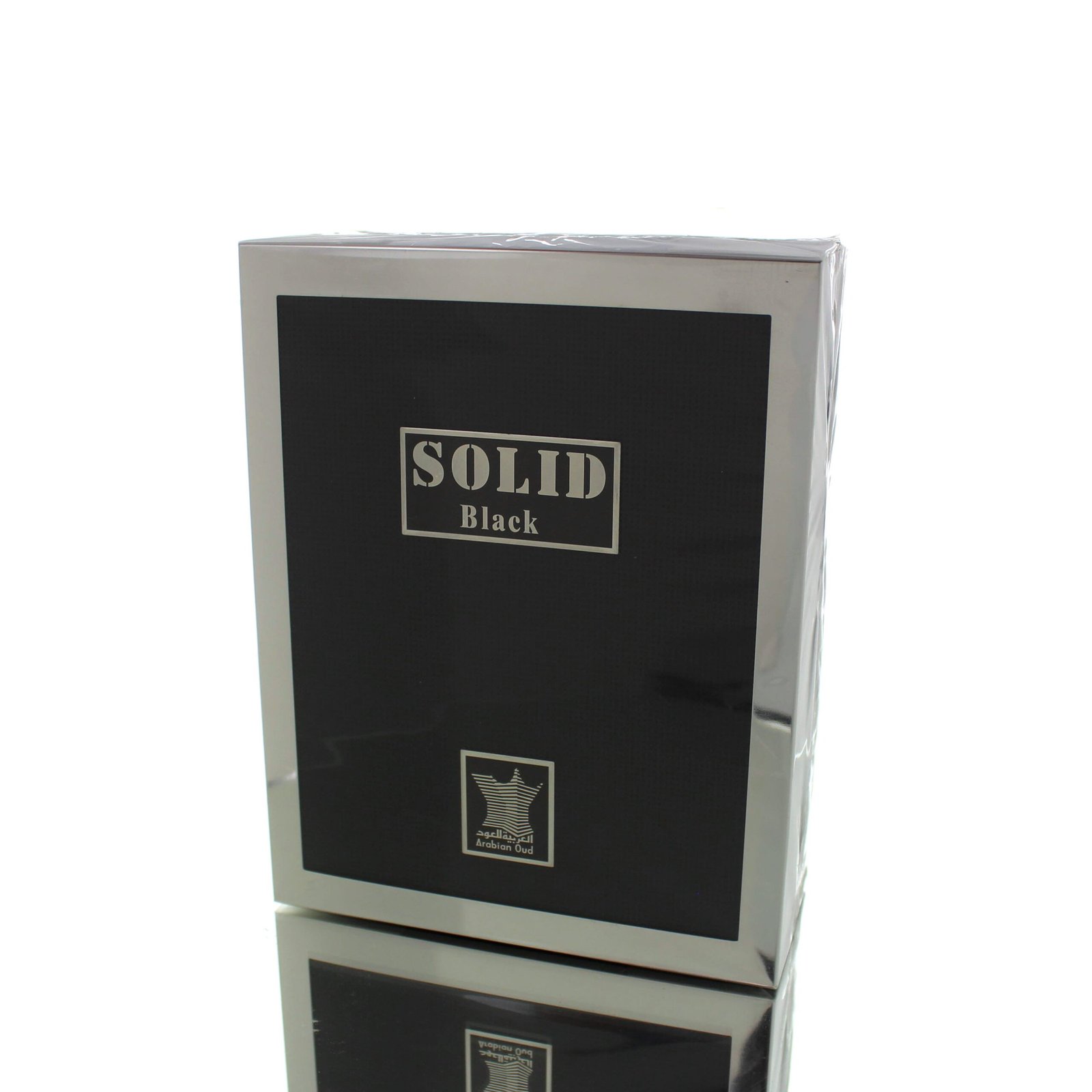 Arabian Oud Solid Black Eau de Parfum (EDP) for Men, 100ml - Boxed