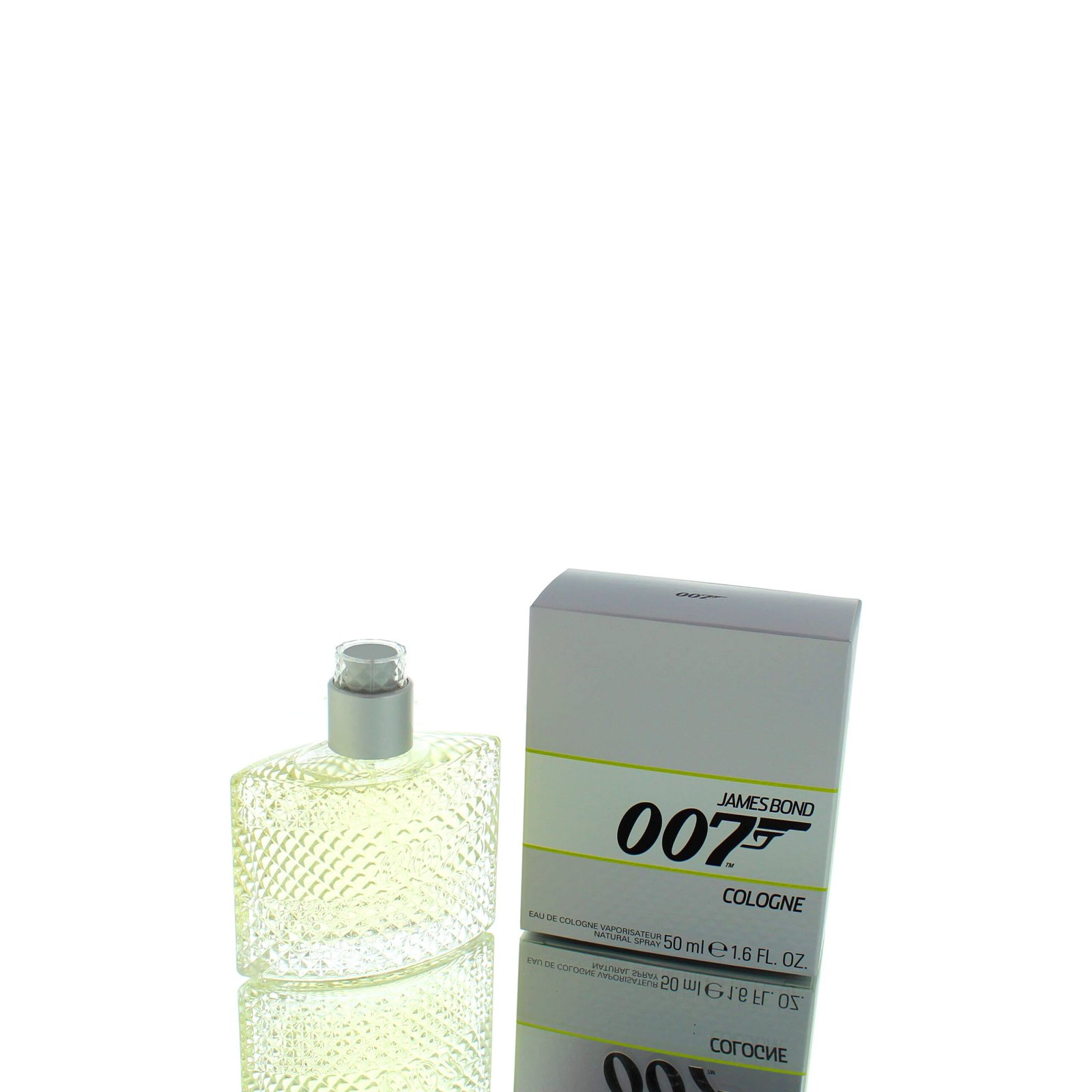 James Bond 007 (Silver Pack) Eau de Cologne (EDC) for Men, 50ml - Boxed
