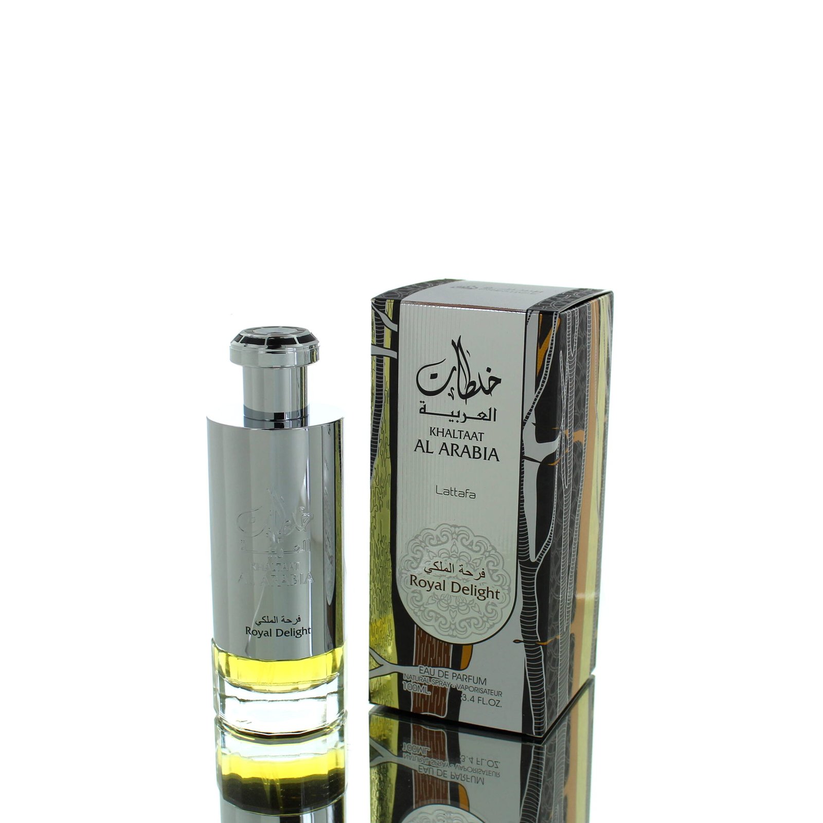 Lattafa Khaltaat Al Arabia Royal Delight Eau de Parfum (EDP) for Men, 100ml - Boxed