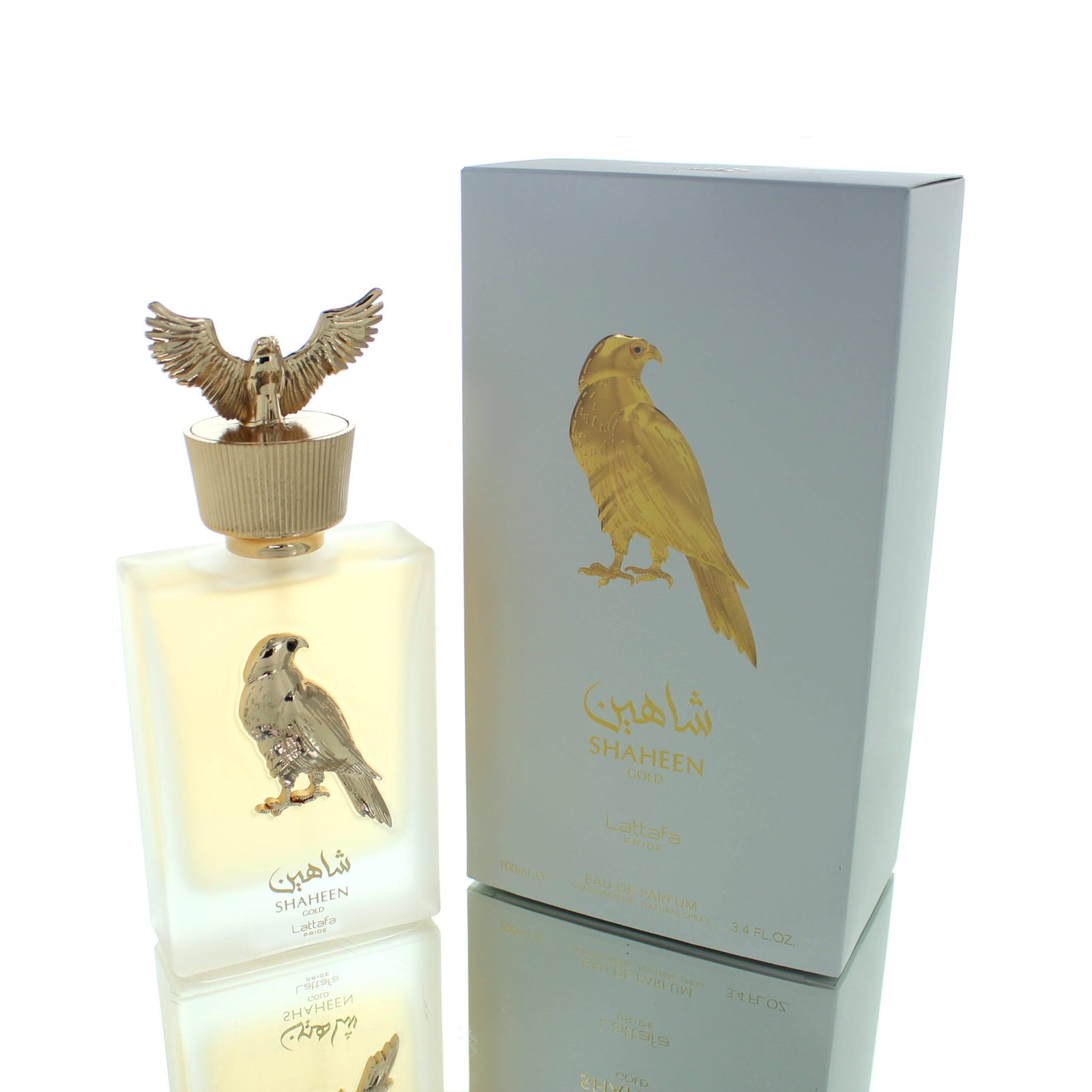 Lattafa Shaheen Gold Eau de Parfum (EDP) for Men, 100ml - Boxed