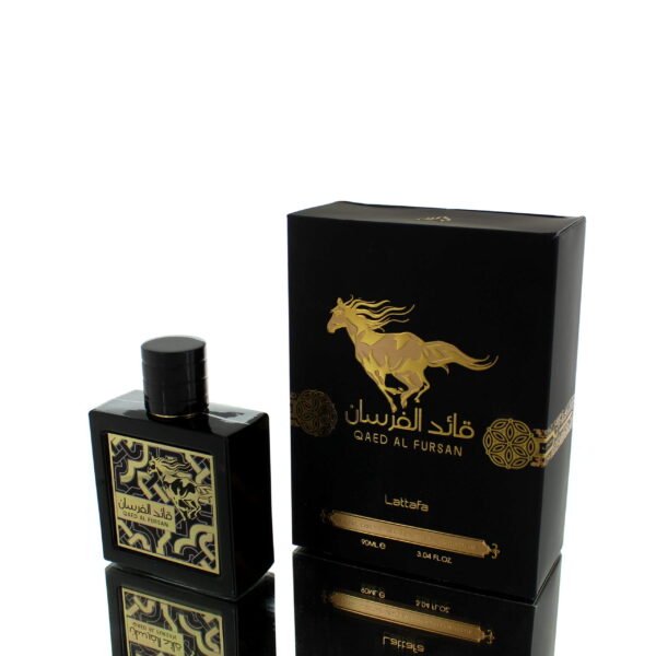 Lattafa Qaed Al Fursan Eau de Parfum (EDP) for Men, 90ml - Boxed