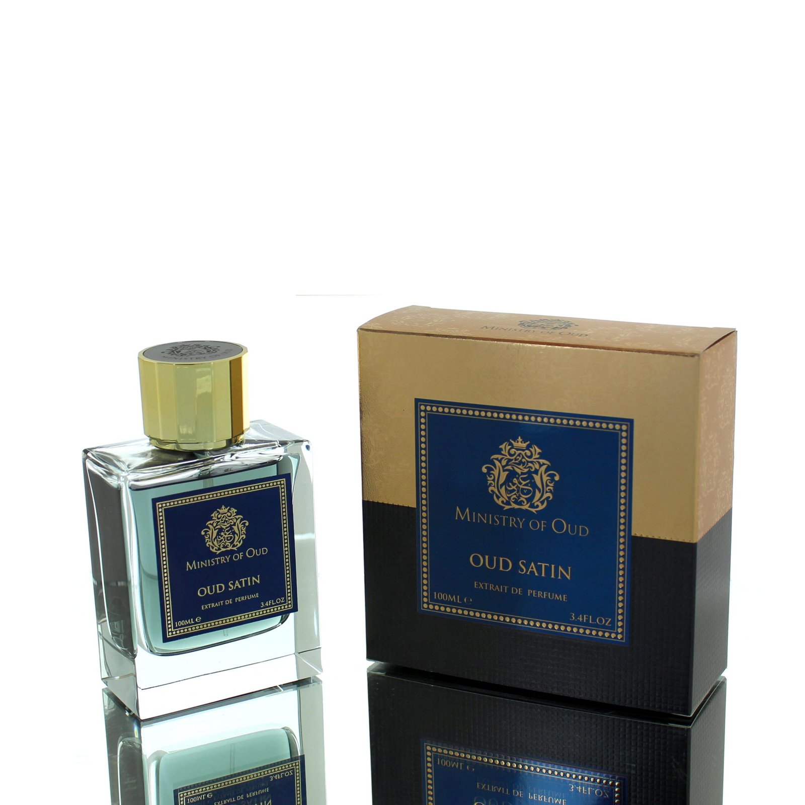 Satin Oud by Ministry of Oud Eau de Parfum (EDP) for Men, 100ml - Boxed