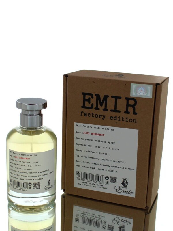 Paris Corner Emir Just Bergamot EDP M 100ml Boxed | Paris Corner Emir Just Bergamot EDP M 100ml Boxed