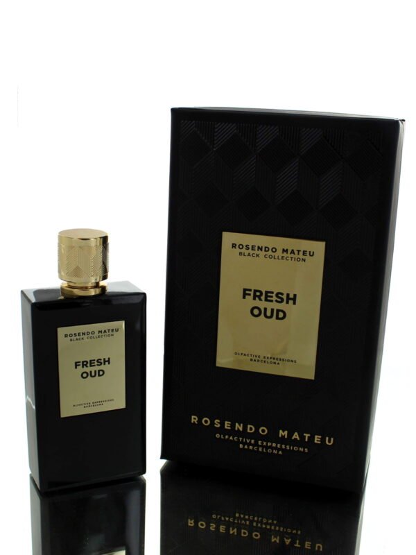 Rosendo Mateu Black Collection Fresh Oud Parfum M 100ml Boxed