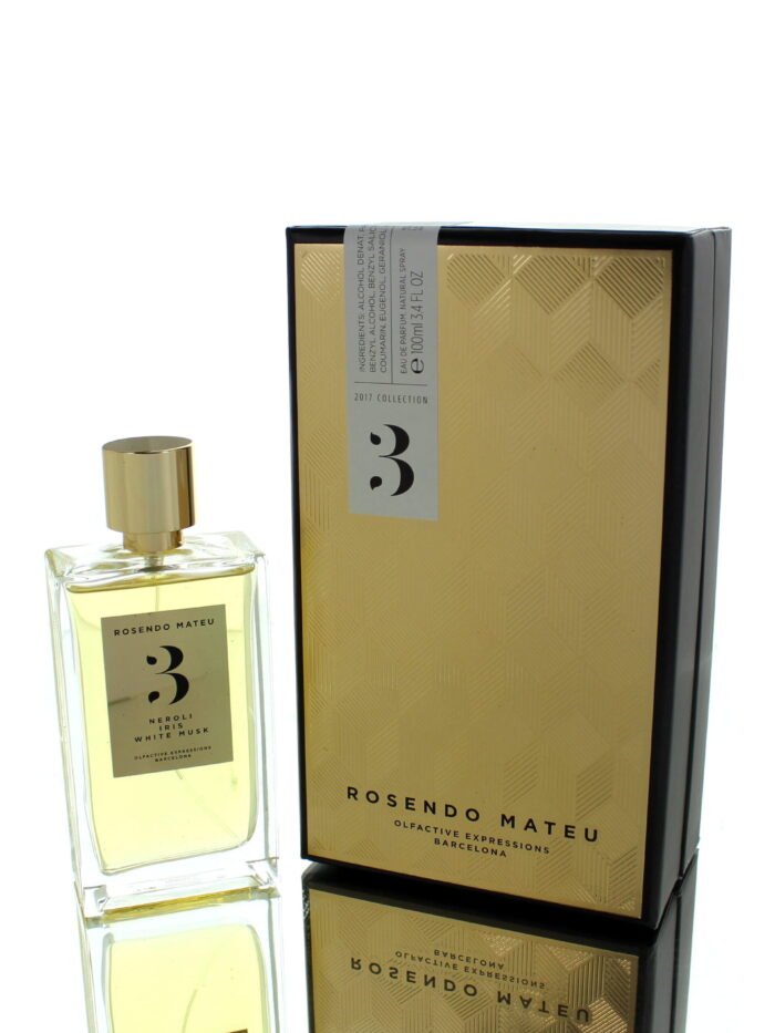 rosendo mateu no 3 neroli iris white musk edp m 100ml boxed