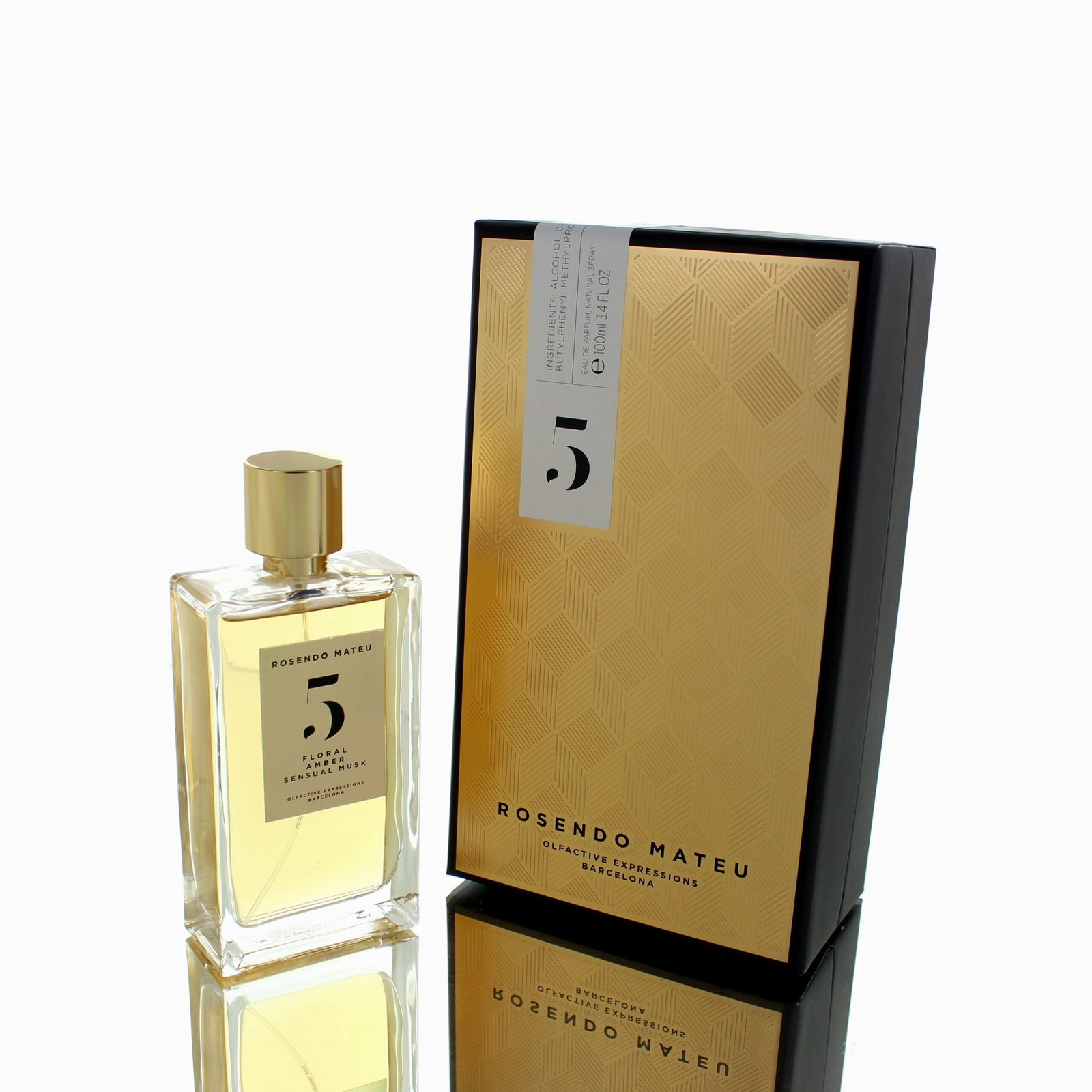 Tester - Rosendo Mateu No 5 Floral Amber Sensual Musk Eau de Parfum (EDP), 100ml - Tester