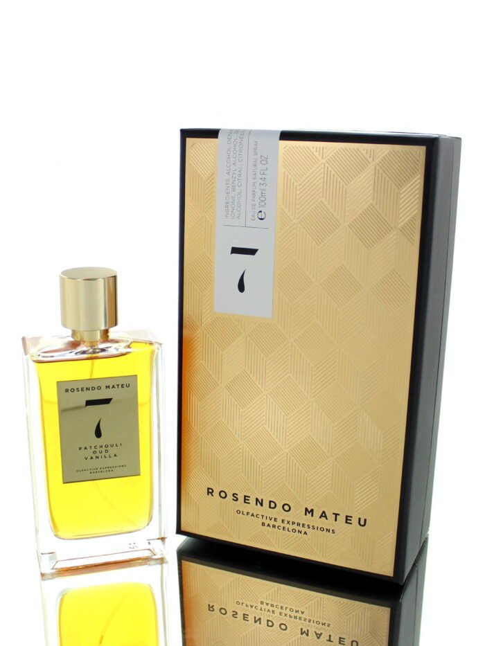 final sale tester rosendo mateu no 7 patchouli oud vanilla edp m 100ml unboxed