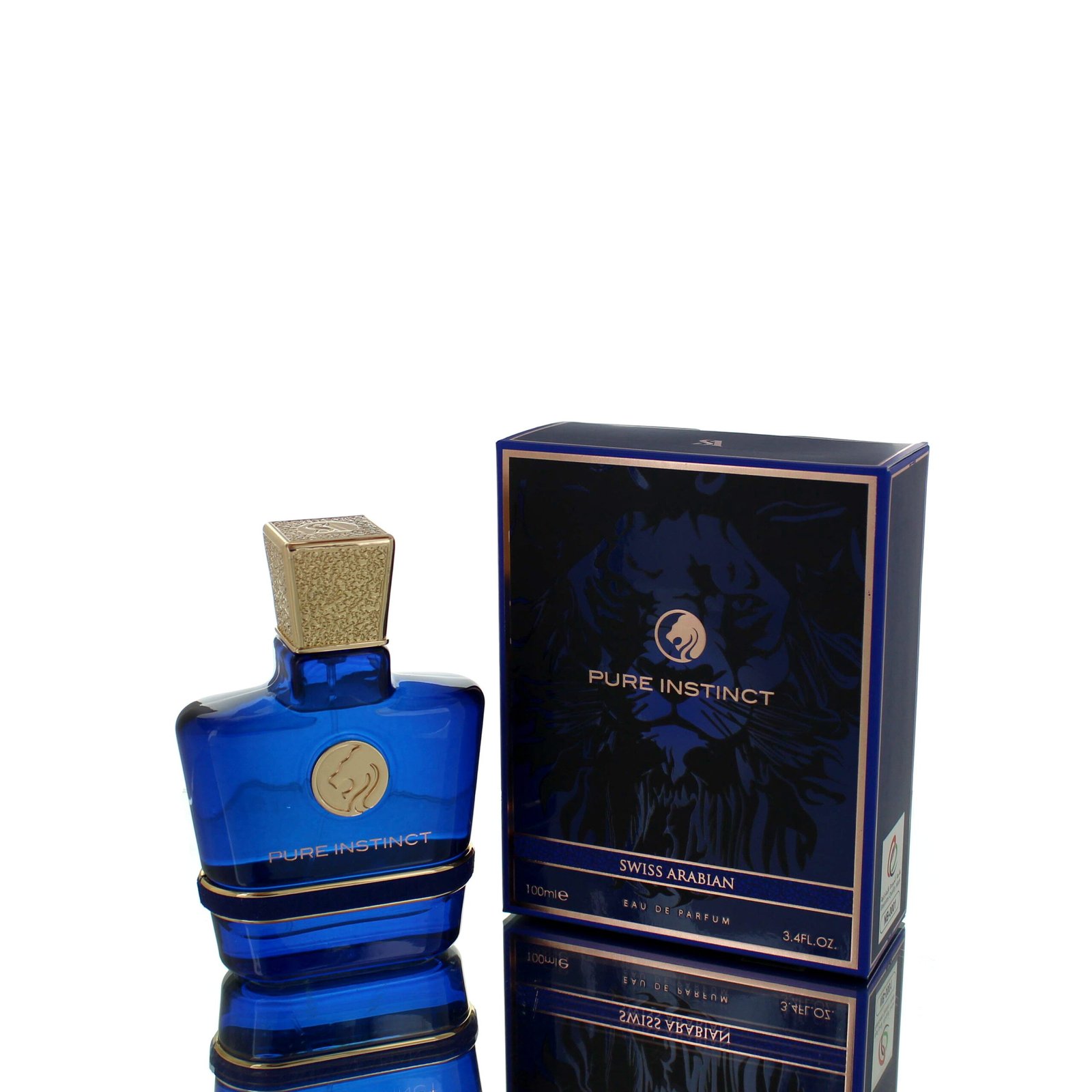 Swiss Arabian Pure Instinct Eau de Parfum (EDP) for Men, 100ml - Boxed