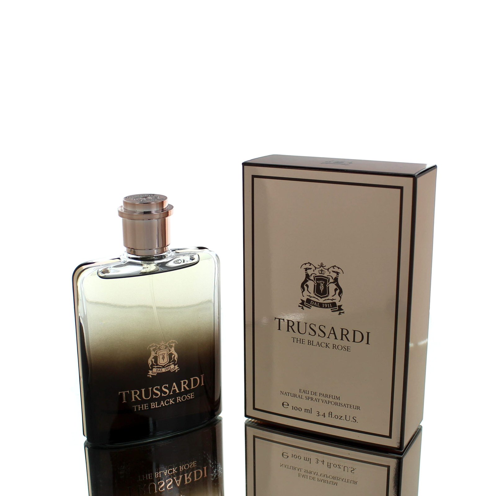 Trussardi The Black Rose Eau de Parfum (EDP) for Men, 100ml - Boxed