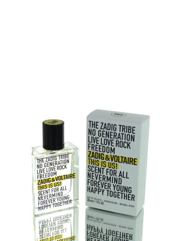 Zadig & Voltaire This Is Us EDT M 30ml Boxed