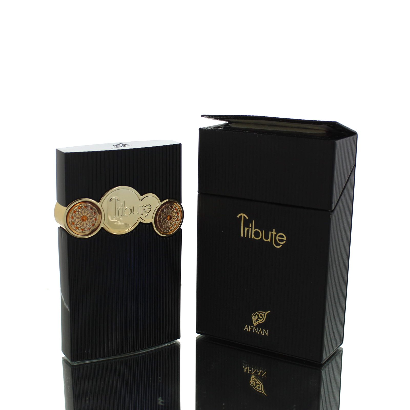 Afnan Tribute Black Eau de Parfum (EDP) for Men, 100ml - Boxed