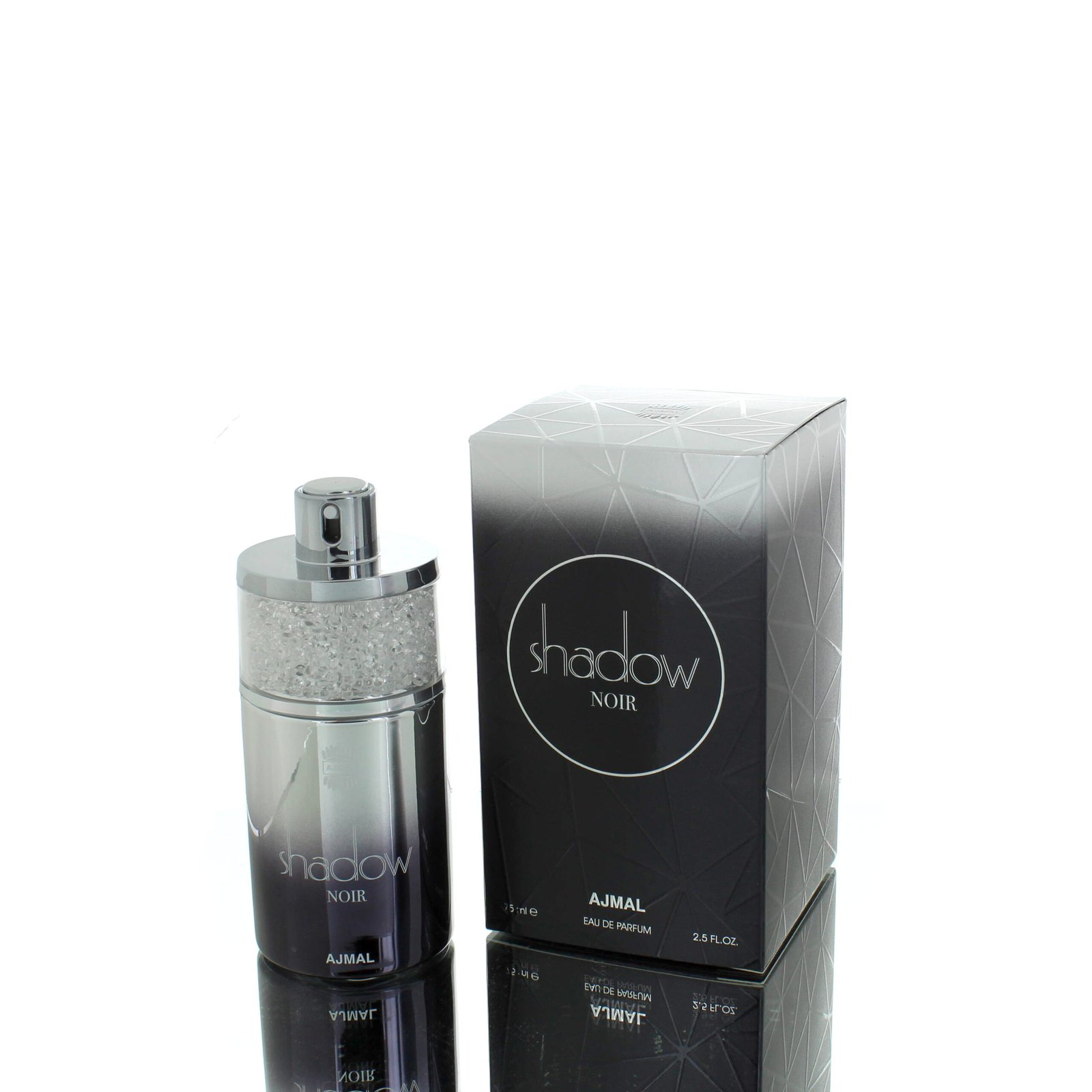 Ajmal Shadow Noir Eau de Parfum (EDP) for Men, 75ml - Boxed