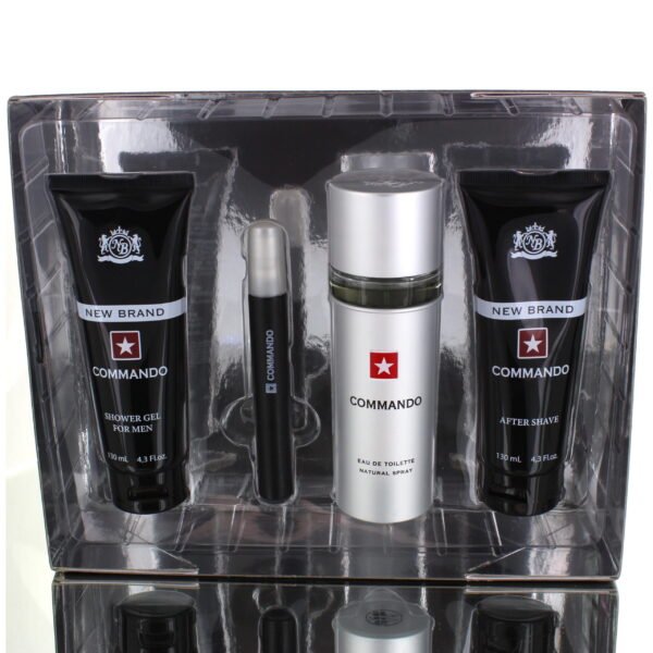 Blockbuster Set – Commando US Army by New Brand M 100ml Gift Set (w/ ShowerGel, AfterShave, Mini) | Blockbuster Set – Commando US Army by New Brand M 100ml Gift Set (w/ ShowerGel, AfterShave, Mini)