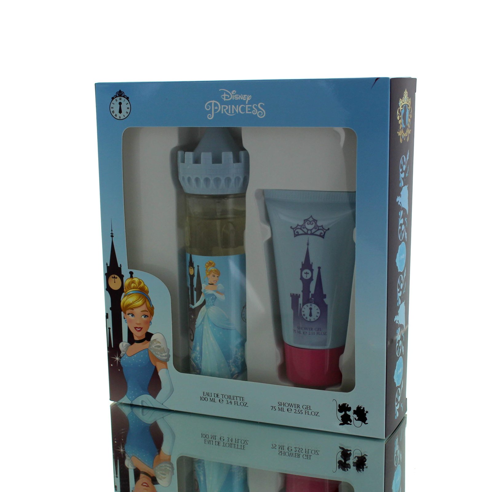 Set - Cinderella Each Day is a Lifetime Eau de Parfum (EDP) for Women, 60ml - Gift Set (with Body Lotion, Shower Gel)