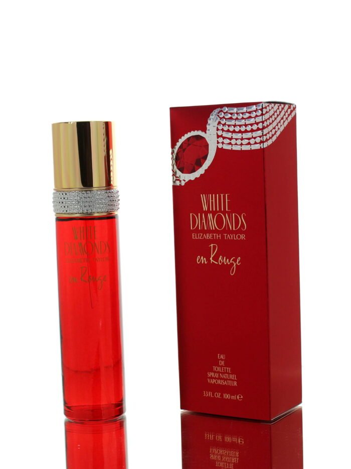 Elizabeth Taylor White Diamonds En Rouge EDT W 100ml Boxed