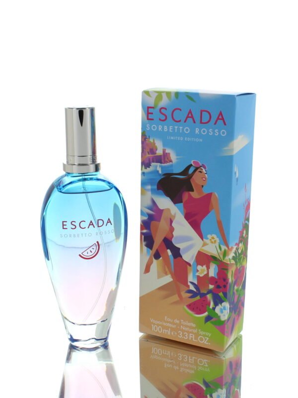 Escada Sorbetto Rosso W 100ml Boxed | Escada Sorbetto Rosso W 100ml Boxed