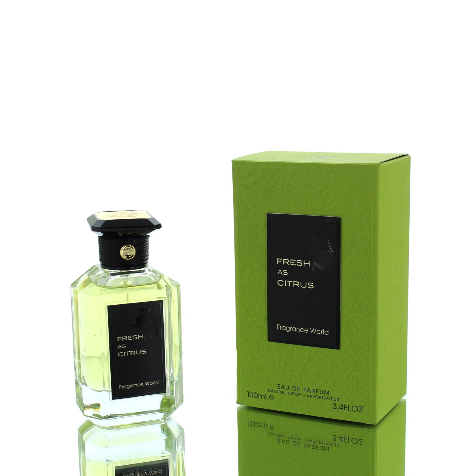 Fragrance World Fresh As Citrus Eau de Parfum (EDP) for Men, 100ml - Boxed