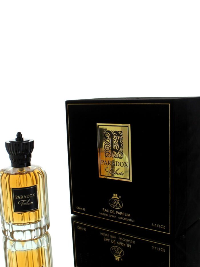 Fragrance World Paradox Tribute (Tabac Rose Twist) EDP M 100ml Boxed