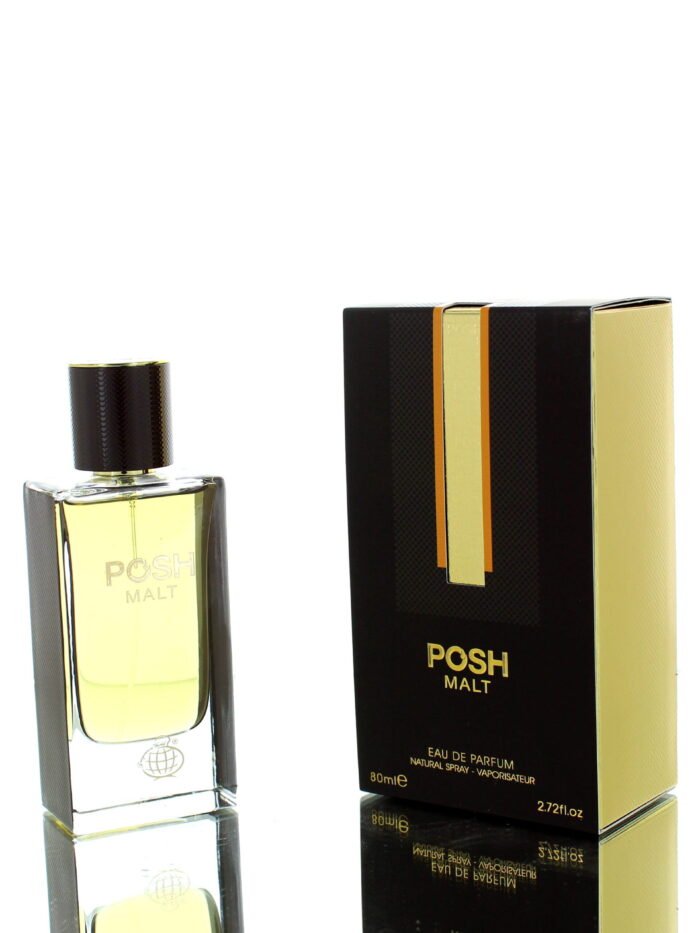 Fragrance World Posh Malt EDP M 80ml Boxed | Fragrance World Posh Malt EDP M 80ml Boxed