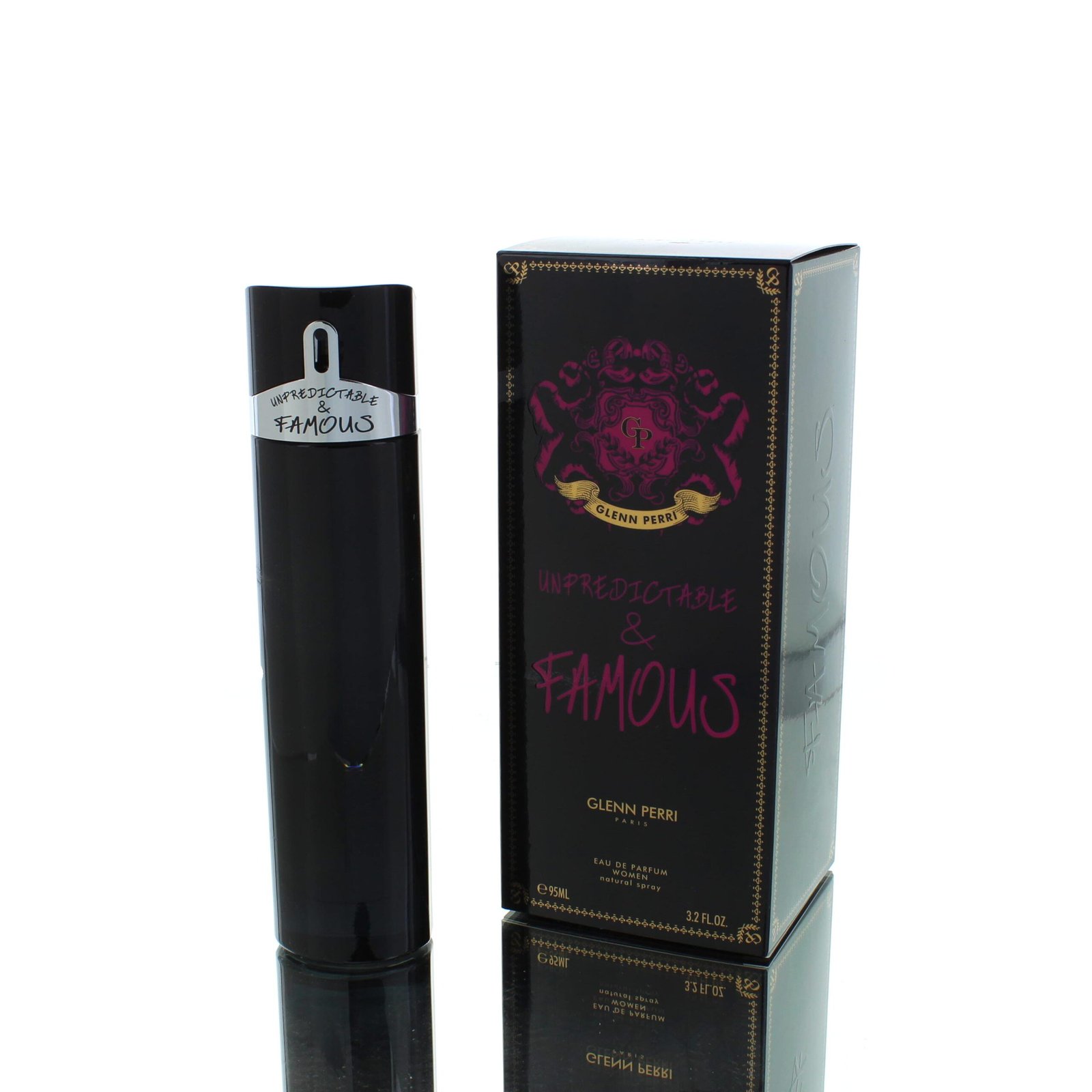 Glenn Perri Unpredictable & Famous Eau de Parfum (EDP) for Women, 100ml - Boxed