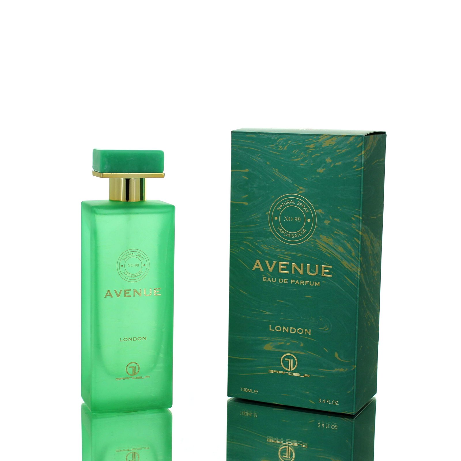 Grandeur Elite Avenue London Eau de Parfum (EDP) for Men, 100ml - Boxed