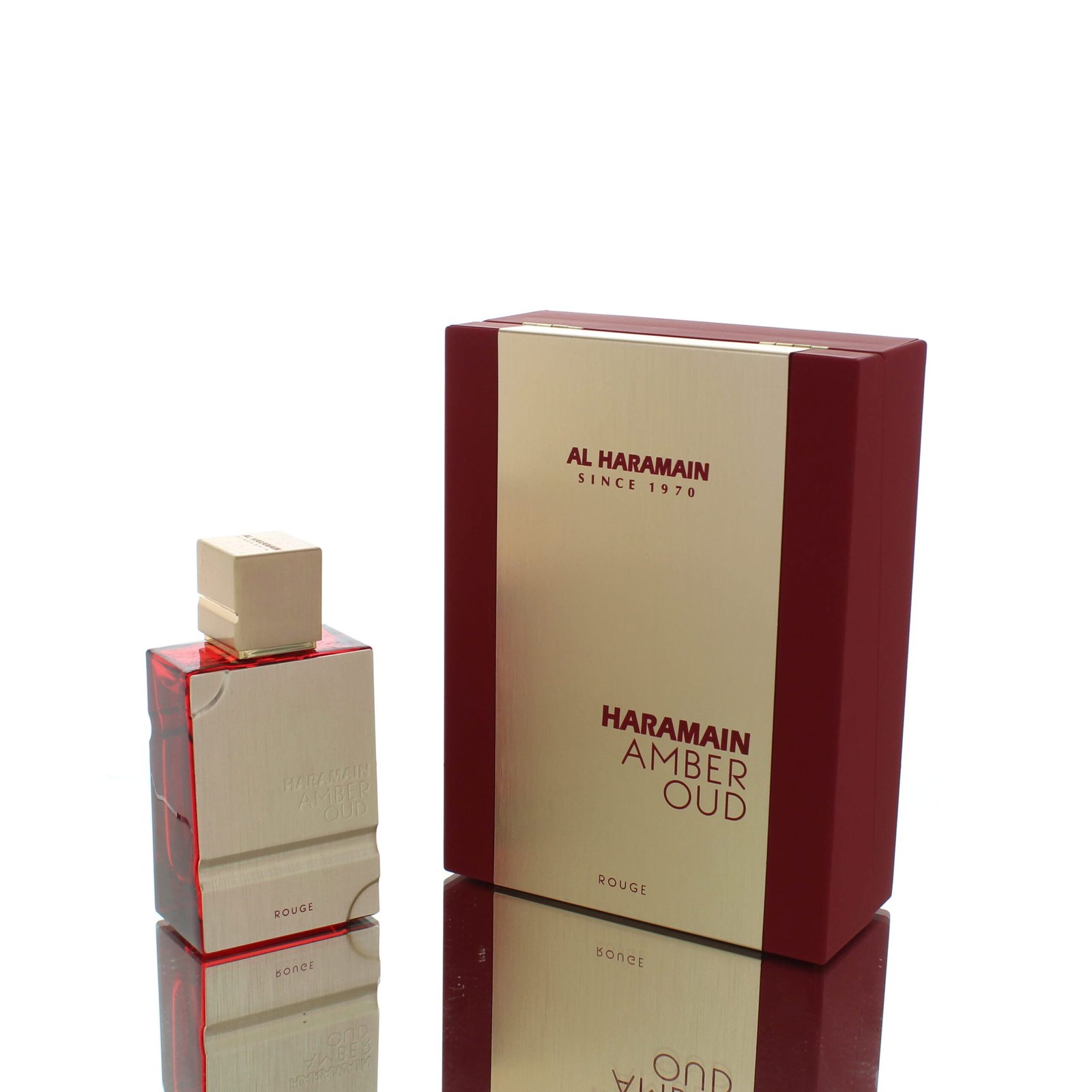 Al Haramain Amber Oud Rouge Eau de Parfum (EDP) for Men, 60ml - Boxed