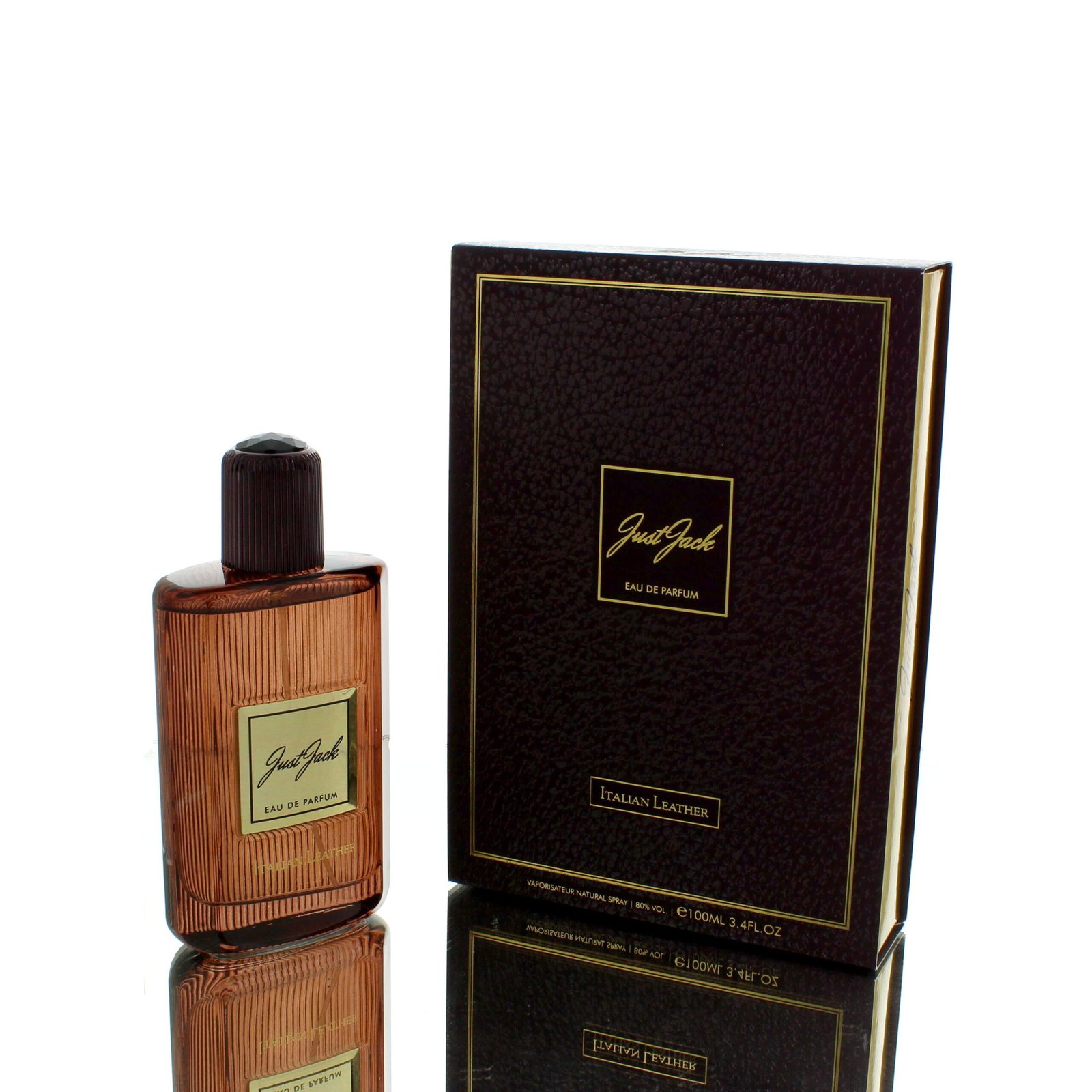 Armaf Just Jack Italian Leather Eau de Parfum (EDP) for Men, 100ml - Boxed