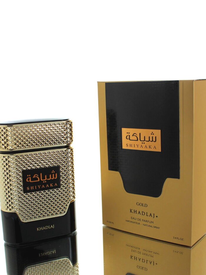 Khadlaj Shiyaaka Gold (Black With Gold) EDP W 100ml Boxed