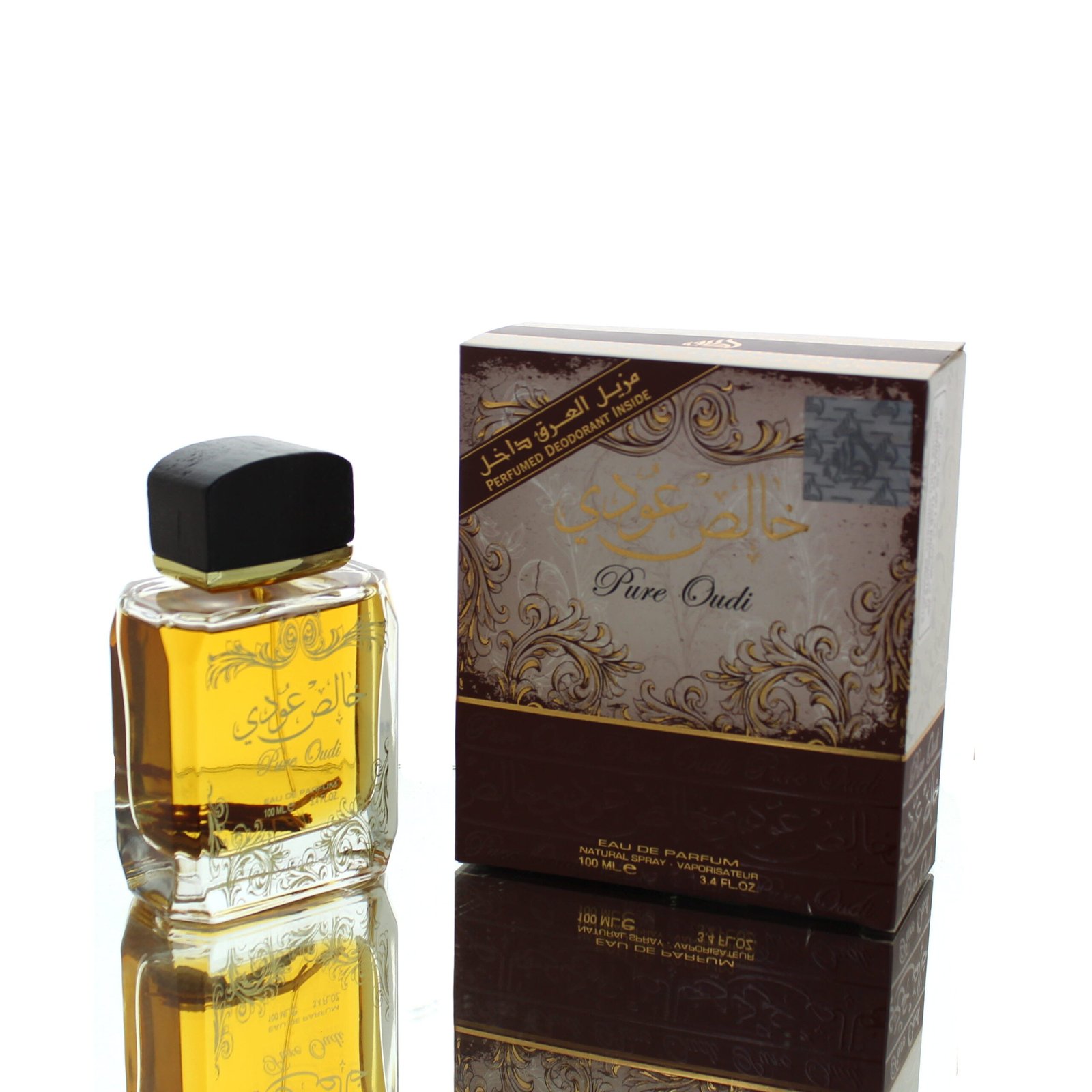 Lattafa Pure Oudi Eau de Parfum (EDP) for Men, 100ml - Boxed