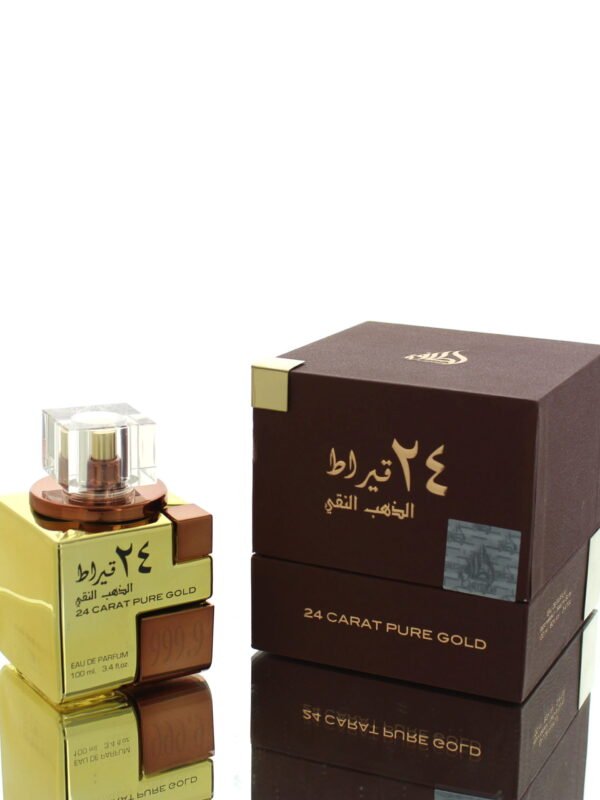 Lattafa 24 Carat Pure Gold EDP M 100ml Boxed | Lattafa 24 Carat Pure Gold EDP M 100ml Boxed
