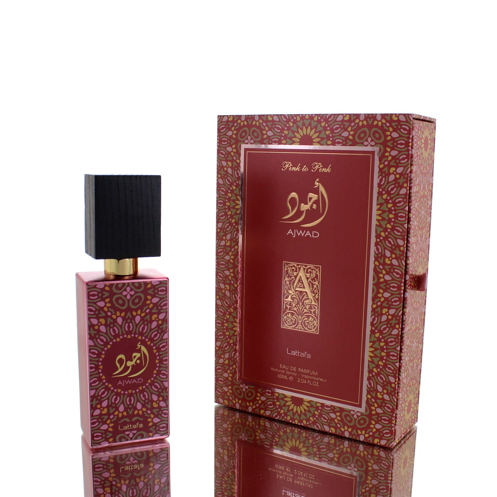 Lattafa Ajwad Pink to Pink Edition Eau de Parfum (EDP) for Women, 60ml - Boxed