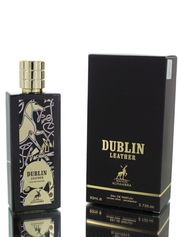 Lattafa Dublin Leather EDP M 80ml Boxed