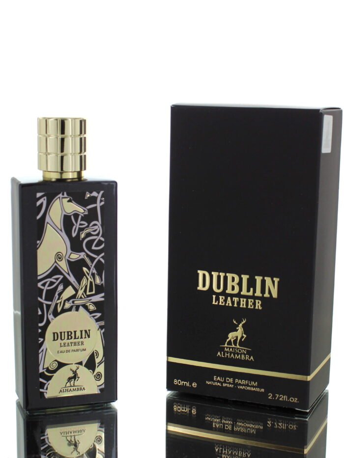 Lattafa Dublin Leather EDP M 80ml Boxed