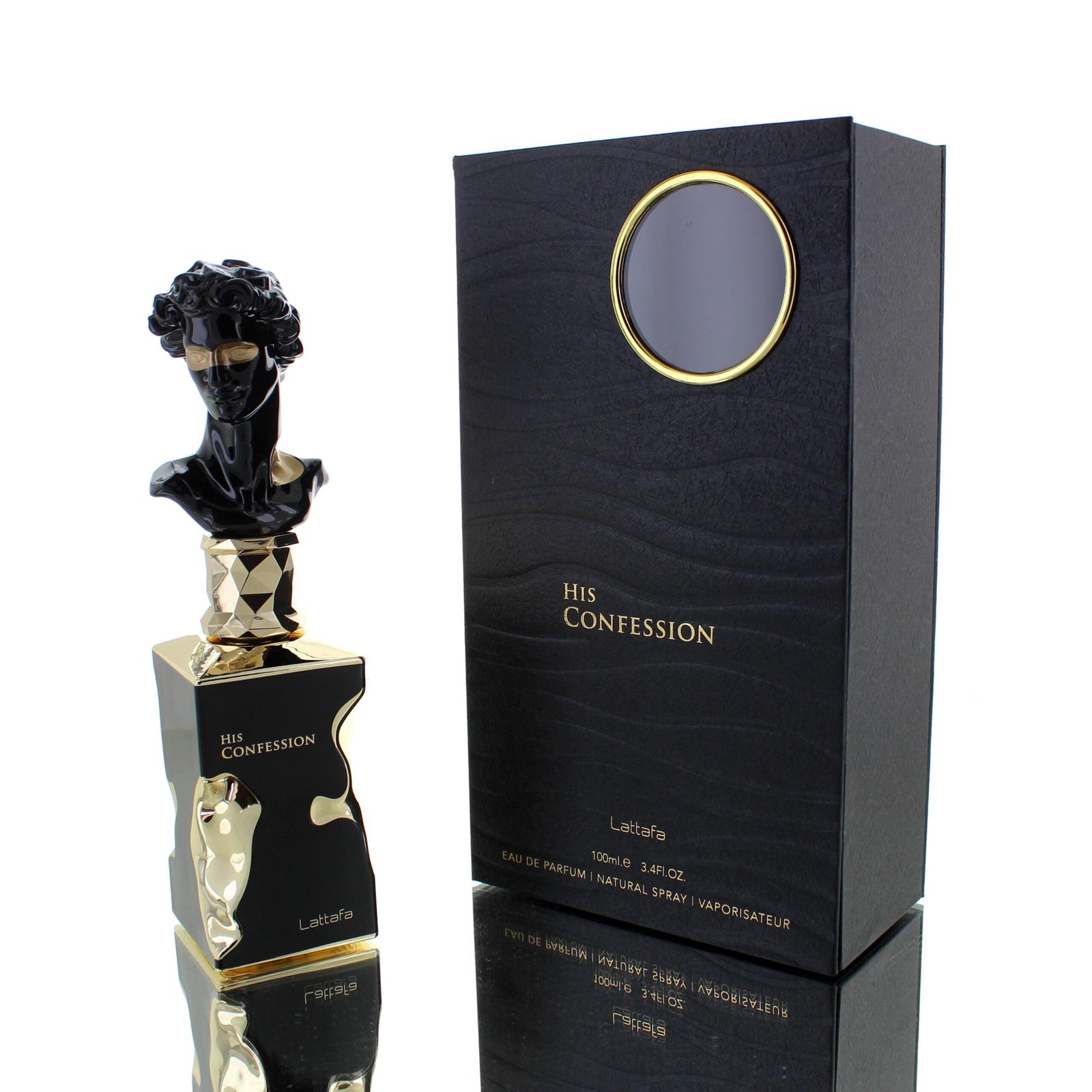 Lattafa His Confession Eau de Parfum (EDP) for Men, 100ml - Boxed