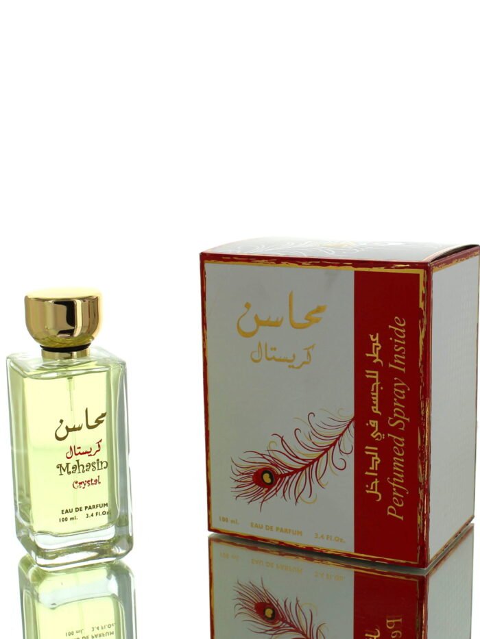 Lattafa Mahasin Crystal (with Deo) EDP W 100ml Boxed