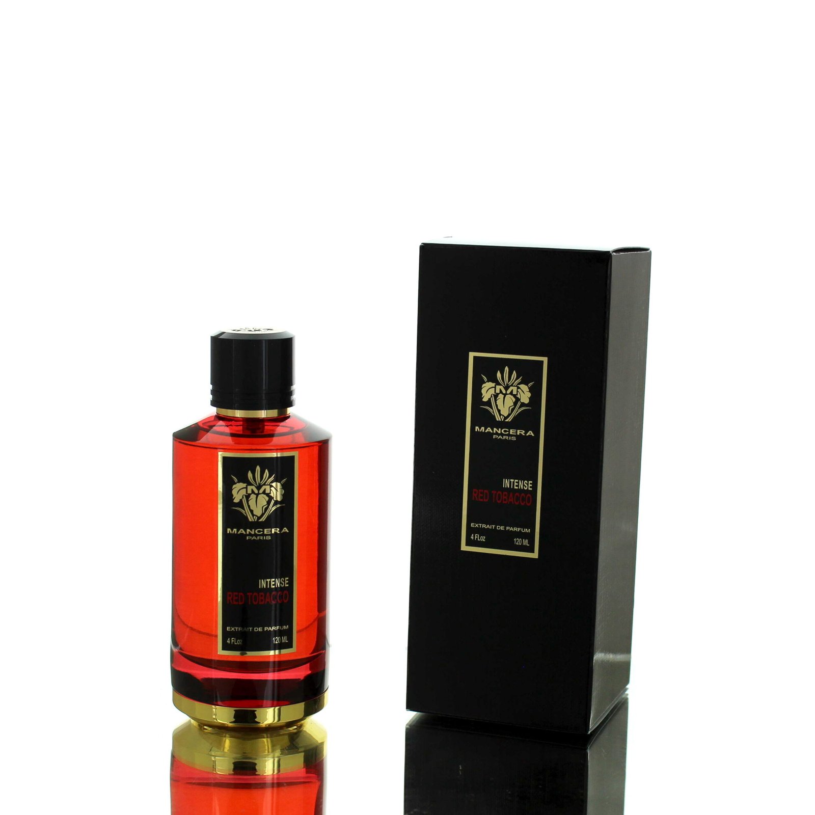 Mancera Red Tobacco Intense Edition Extrait de Parfum for Men, 120ml - Boxed