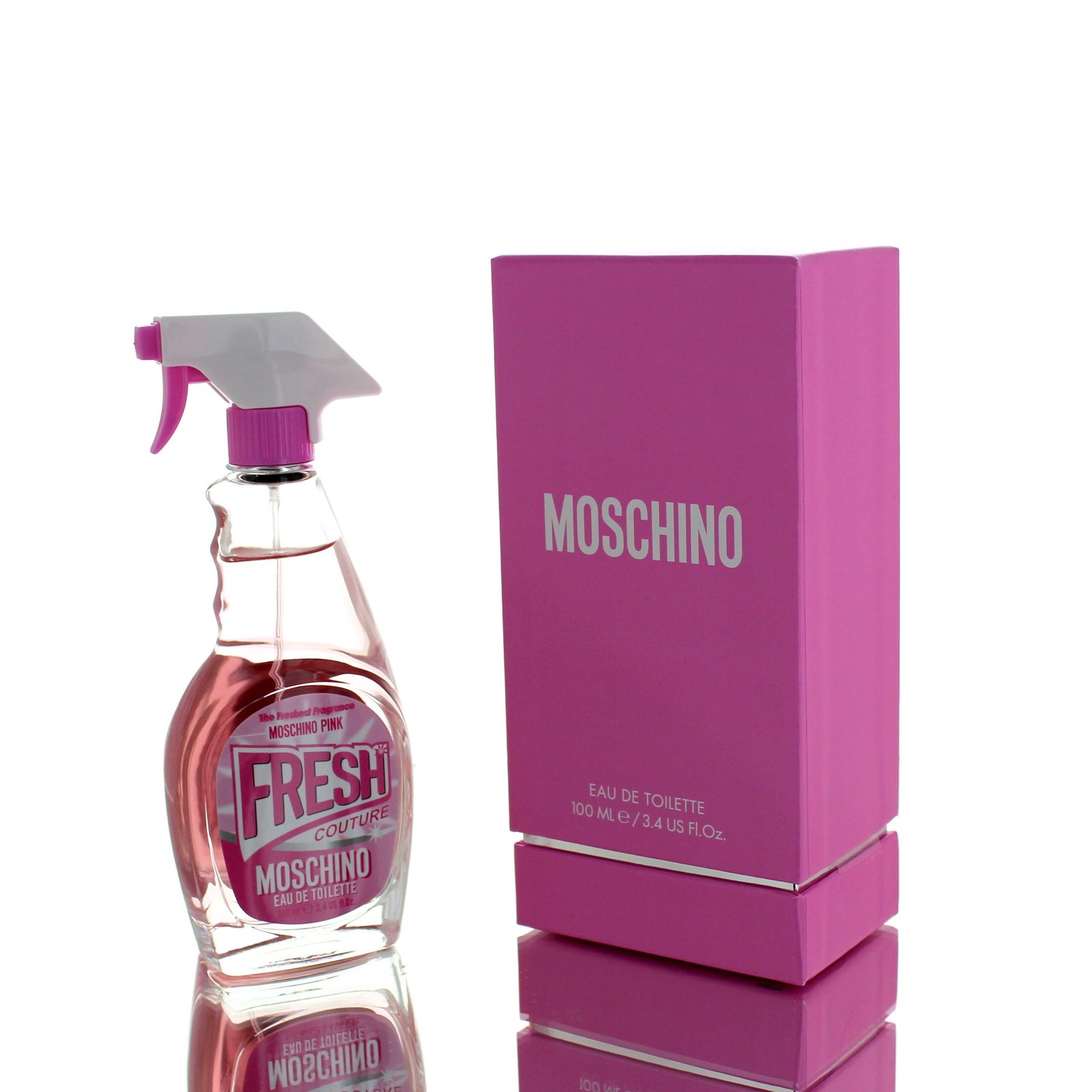 Moschino Pink Fresh Couture Eau de Toilette (EDT) for Women, 100ml - Boxed
