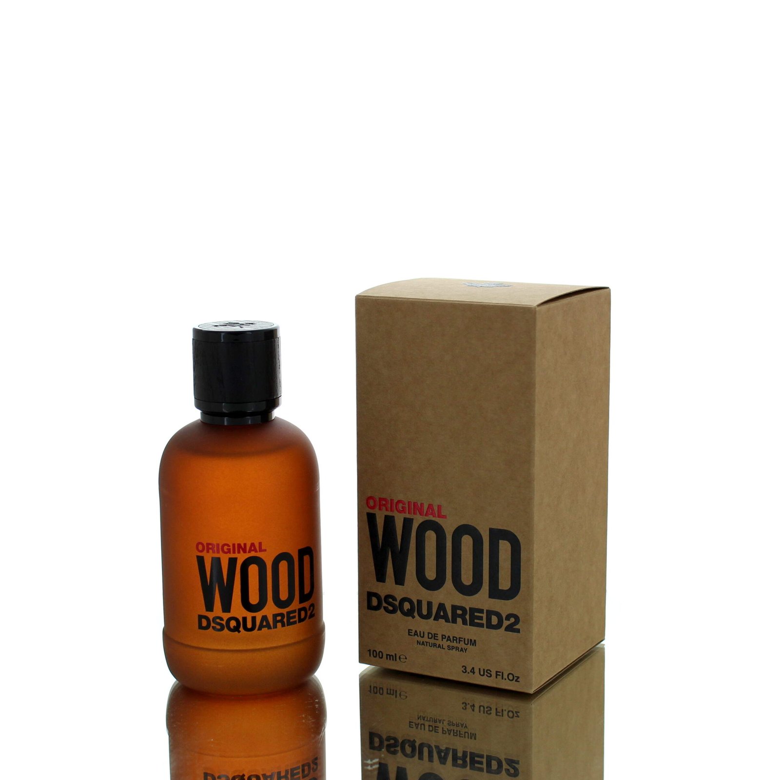Original Wood D Squared (Relaunch) Eau de Parfum (EDP) for Men, 100ml - Boxed