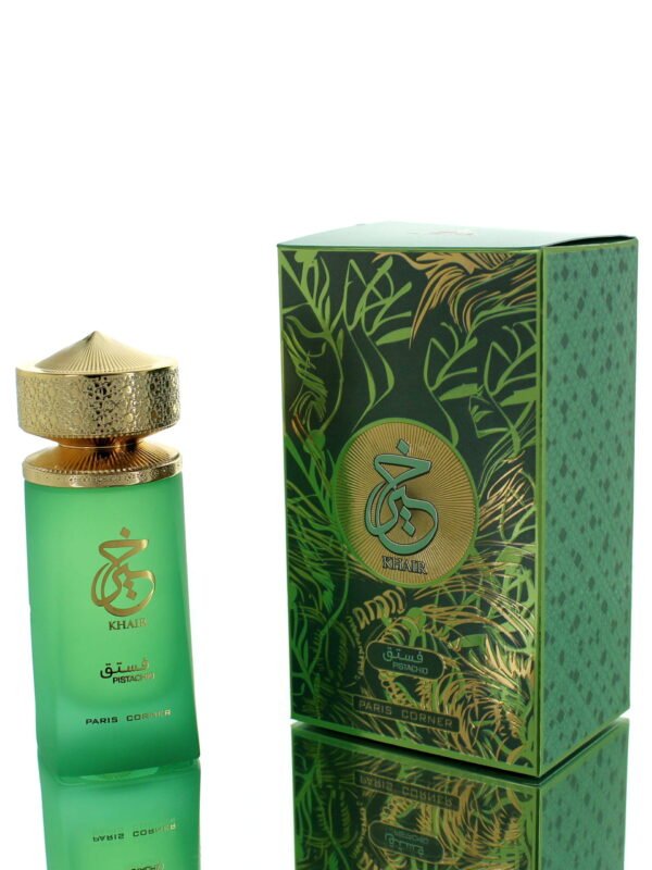 Paris Corner Khair Pistachio Eau de Parfum (EDP) for Men, 100ml – Boxed