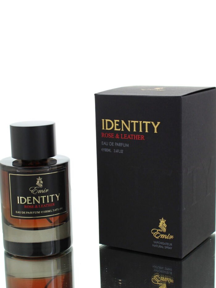 Paris Corner Rose & Leather Identify Emir M 100ml Boxed