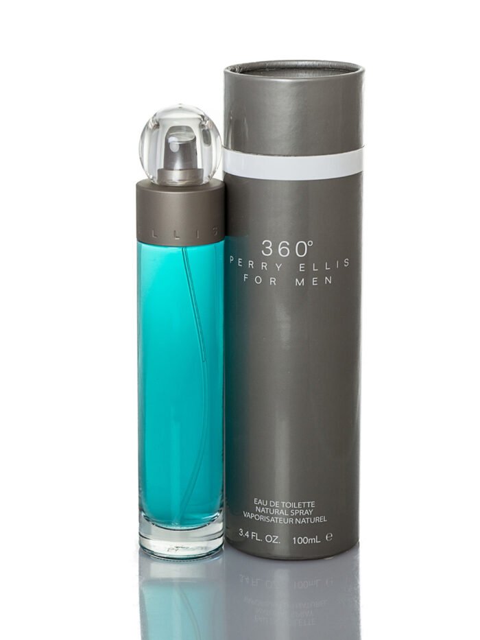 Set – Perry Ellis 360 M 100ml 4pc Gift Set (with mini, SG & AS)