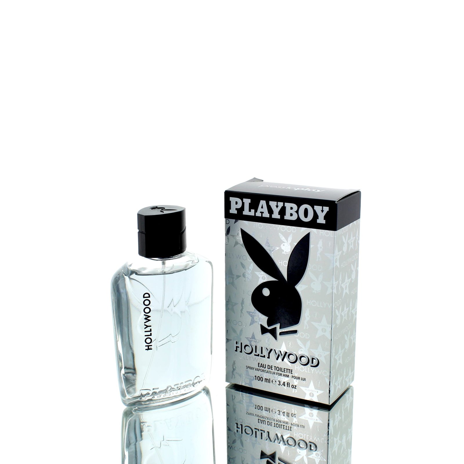 Playboy Hollywood Eau de Parfum (EDP) for Men, 100ml - Boxed