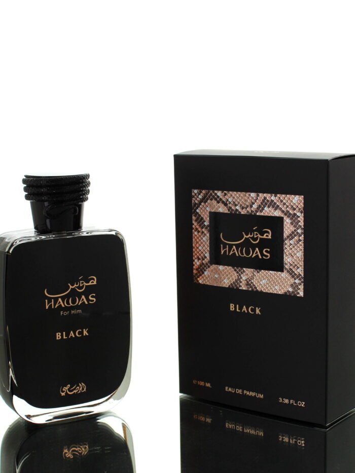 Rasasi Hawas Black M 100ml Boxed