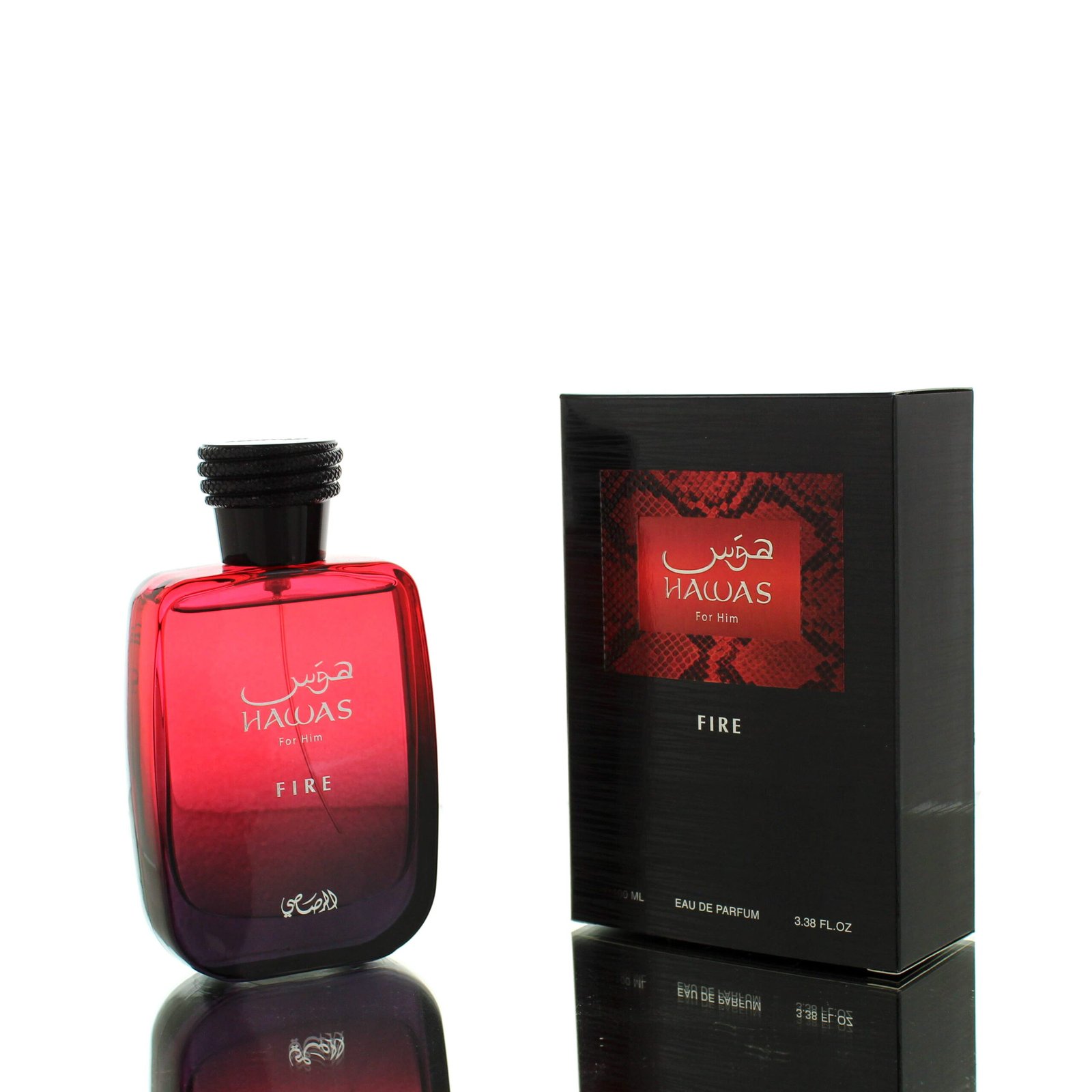 Rasasi Hawas Fire Eau de Parfum (EDP) for Men, 100ml - Boxed